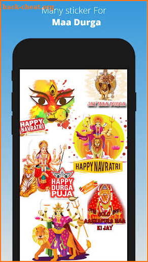 happy navratri stickers WAStickerApps 2021 screenshot