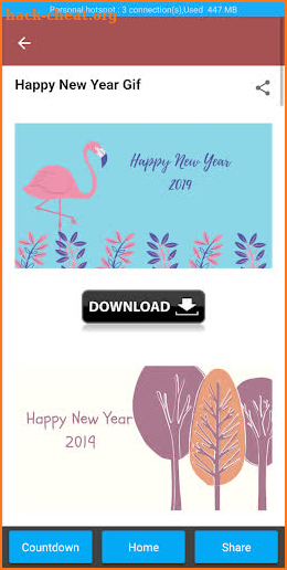 Happy New Year 2019 GIF Images Countdown Download screenshot