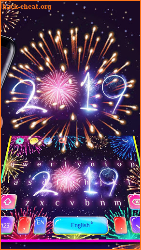 Happy New Year 2019 Keyboard screenshot
