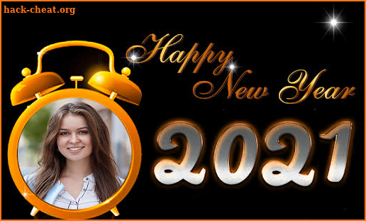 Happy New Year 2021 Photo Frame screenshot