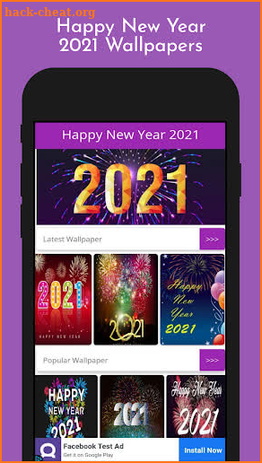 Happy New Year 2021 Wallpapers screenshot