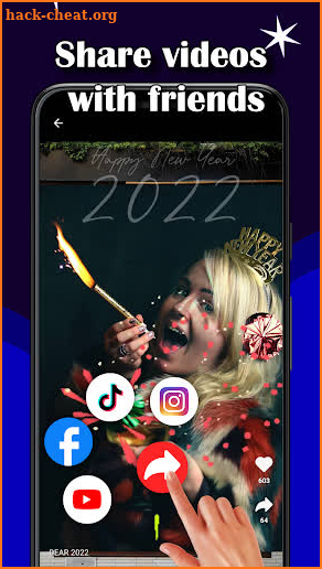 Happy New Year 2022 screenshot