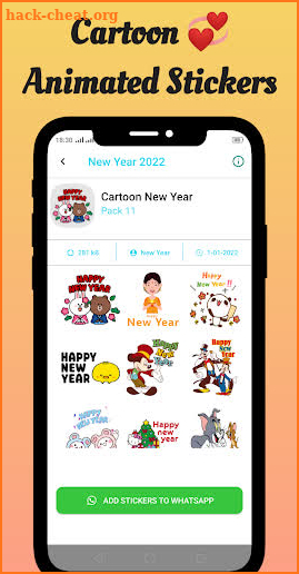 Happy New Year 2022 - Animated screenshot
