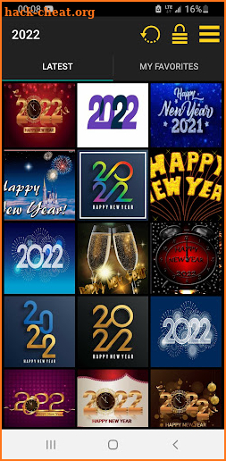 Happy New Year 2022 GIF screenshot