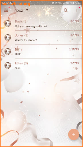 Happy New year 2022 Next SMS screenshot