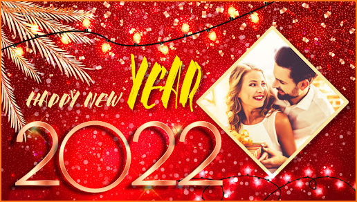 Happy New Year 2022 Photo Frame screenshot
