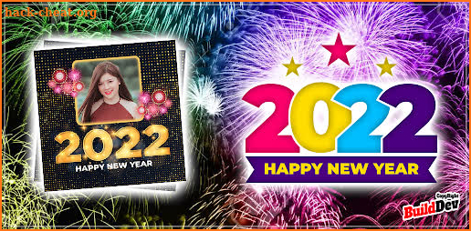 Happy New Year 2022 Photo Frames screenshot