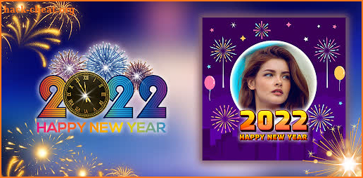 Happy New Year 2022 Photo Frames screenshot