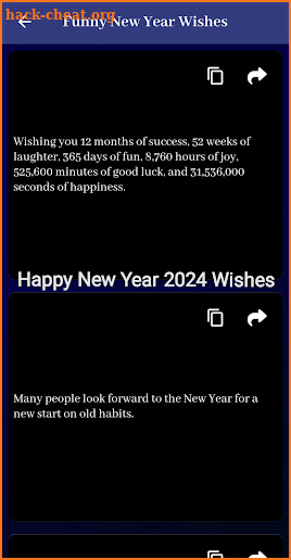 Happy New Year / 2024 Wishes screenshot