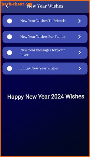 Happy New Year / 2024 Wishes screenshot