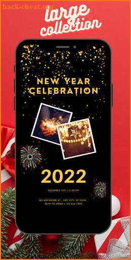 happy new year cards 2022 screenshot