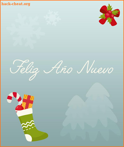 Happy New Year Greetings in Spanish screenshot
