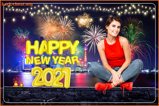 Happy New Year Photo Editor 2021 : Photo Frame screenshot