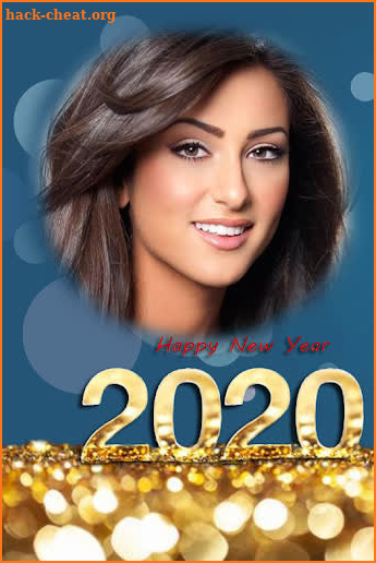 Happy new year photo frame 2020 screenshot