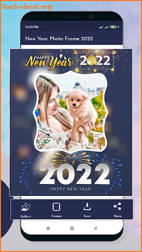 Happy New Year Photo Frame 2022 screenshot