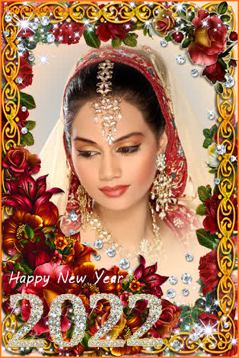 Happy New Year Photo Frame 2022 screenshot