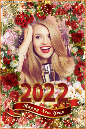 Happy New Year Photo Frame 2022 screenshot