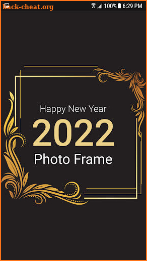 Happy new year photo frame 2022 screenshot
