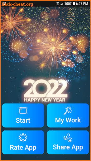Happy new year photo frame 2022 screenshot