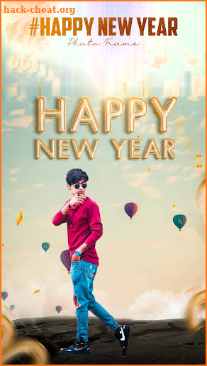 Happy New Year Photo Frame screenshot