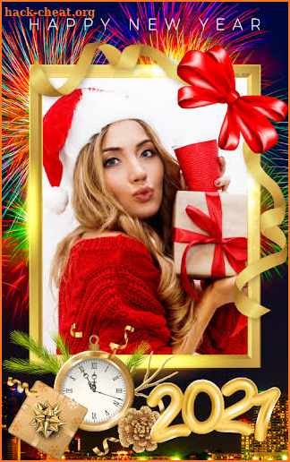 Happy New Year Photo Frame2021 screenshot