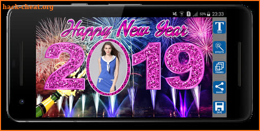 Happy New Year Photo Frames 2019 screenshot