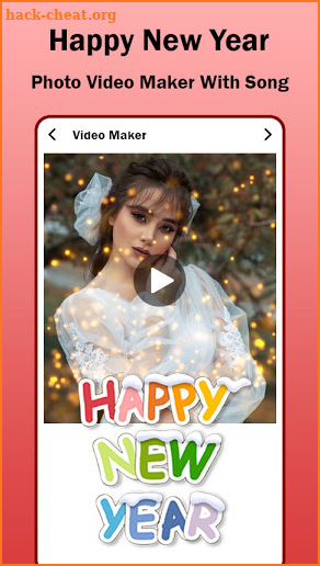 Happy New Year Photo Video Maker 2021 screenshot