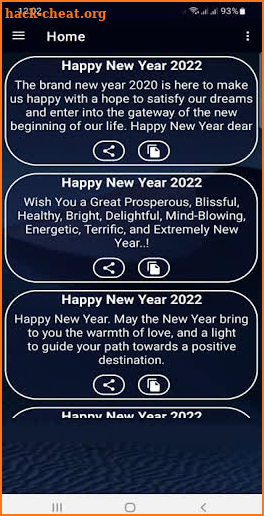 Happy New Year SMS 2022 :হ্যাপি নিউ ইয়ার এস এম এস screenshot