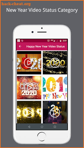 Happy New Year Video Status screenshot