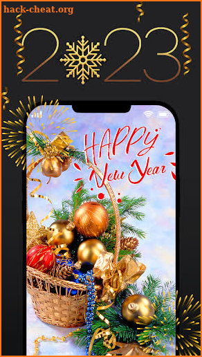 Happy New Year Wallpaper HD screenshot
