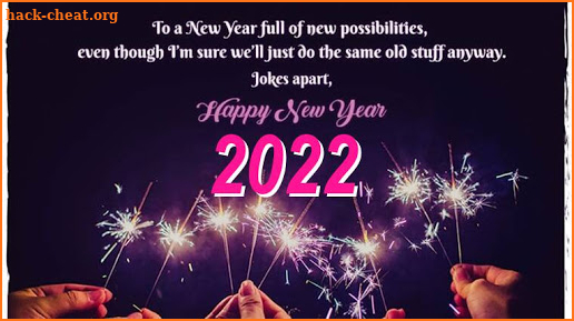 Happy New Year Wishes 2022 screenshot