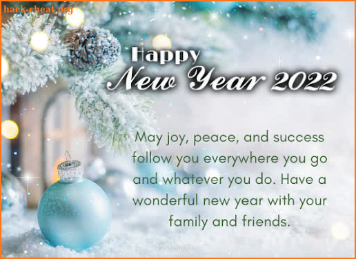 Happy New Year Wishes & Quotes screenshot