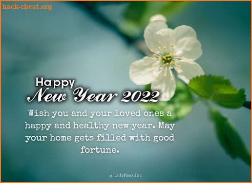 Happy New Year Wishes & Quotes screenshot