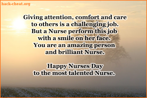 Happy nurses day screenshot