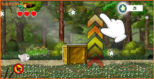 Happy Rabbit Runner 2D screenshot
