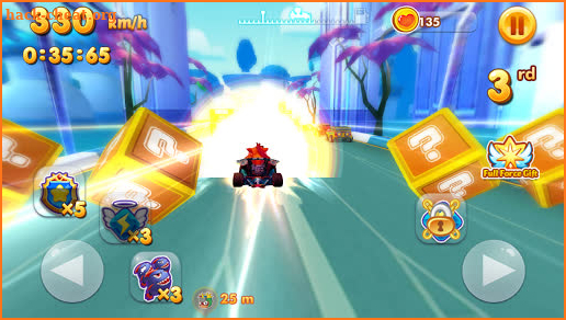 Happy races - Crazy Crash Nitro Kart Racing Rush screenshot