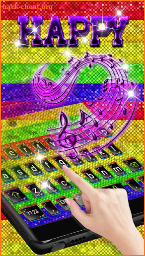 Happy Rainbow Keyboard screenshot