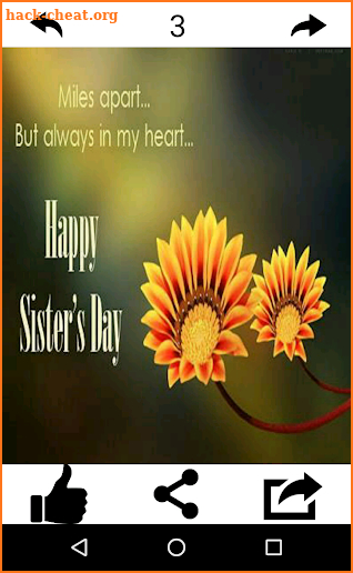 Happy Sister's Day Wishes screenshot
