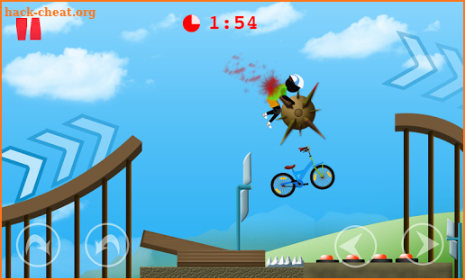 happy stickman wheels games screenshot