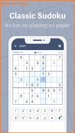 Happy Sudoku - Free Classic Sudoku Game screenshot