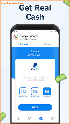 Happy Surveys – Money Paid Surveys : Easy Cash App screenshot