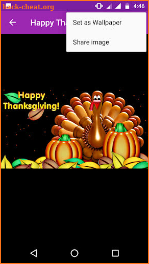 Happy Thanksgiving day Greetings screenshot