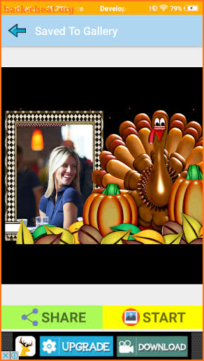 Happy Thanksgiving Day New Beautiful Photo Frames screenshot