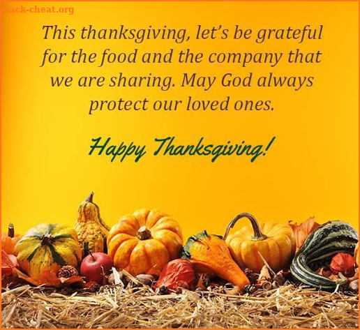 Happy Thanksgiving Day Wishes screenshot