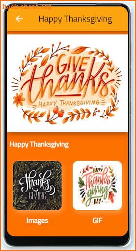 Happy Thanksgiving GIF screenshot