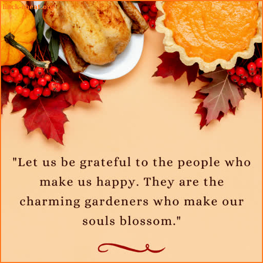 Happy Thanksgiving Quotes screenshot