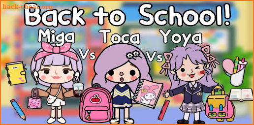 Happy Toca boca School Life screenshot