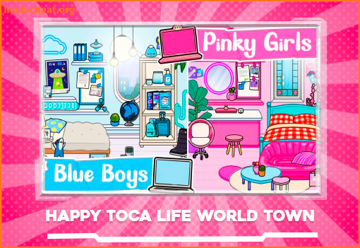 Happy Toca Life World Town Helper Toca World screenshot