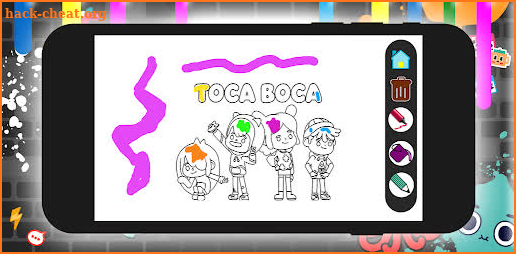 Happy Toca World Coloriage Life Boca Book 2021 screenshot