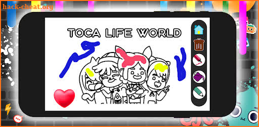 Happy Toca World Coloriage Life Boca Book 2021 screenshot